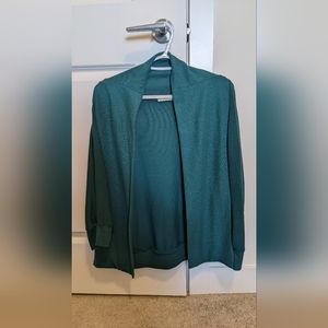 Teal cardigan ginger g